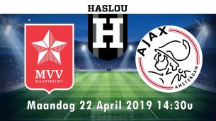 Haslou jeugd club van de week bij MVV - Jong Ajax