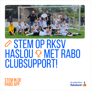 Stem op ons bij Rabobank Clubsupport!